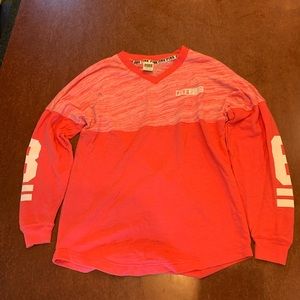 pink long sleeve tshirt